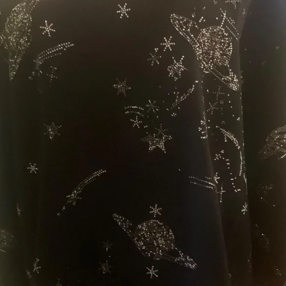 GALLAXY RHINESTONES WINGS ON BACK SWEATSHIRT BRAND NEW WITH TAGS SIZE XXL - Picture 6 of 12